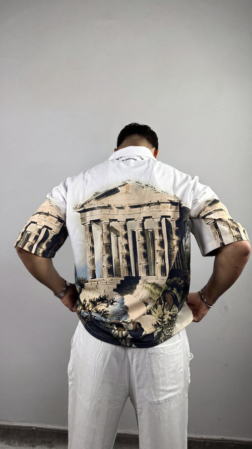 Ancient Temple Shirt (Oversized) — 2