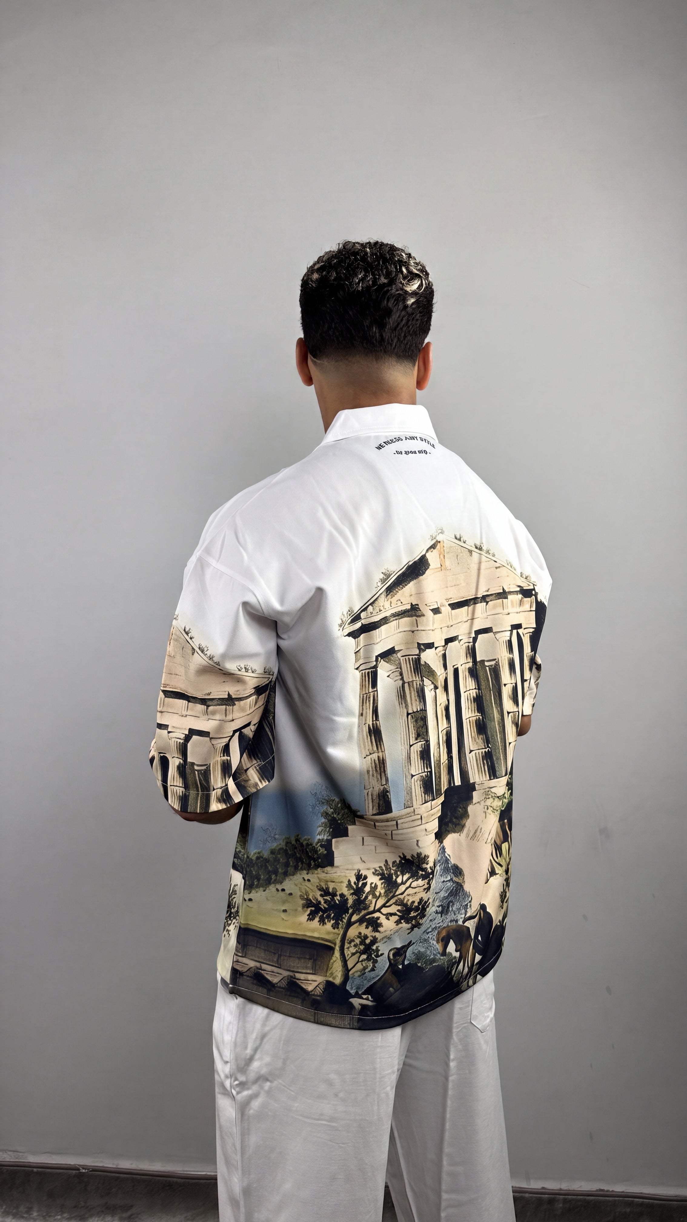 Ancient Temple Shirt (Oversized) — 4