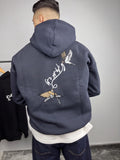 Hoodie Oversized - Birds