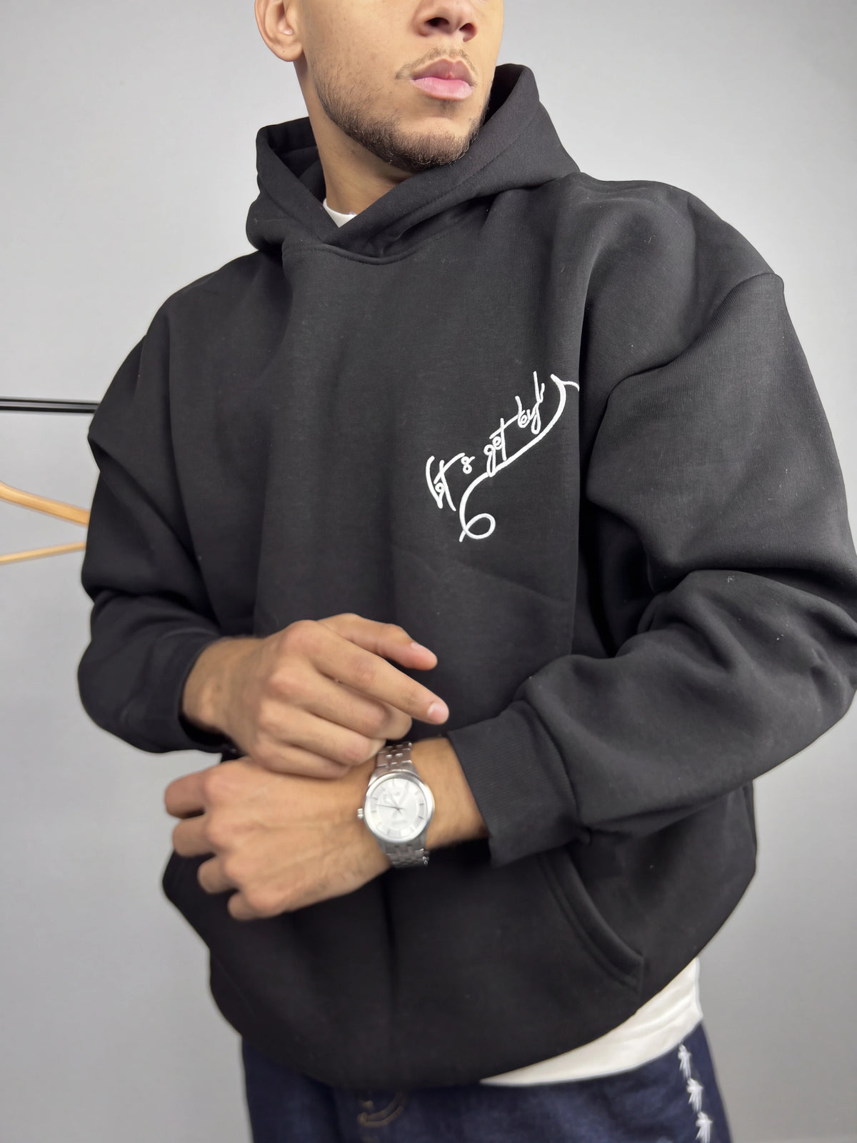 Hoodie Oversized - Birds