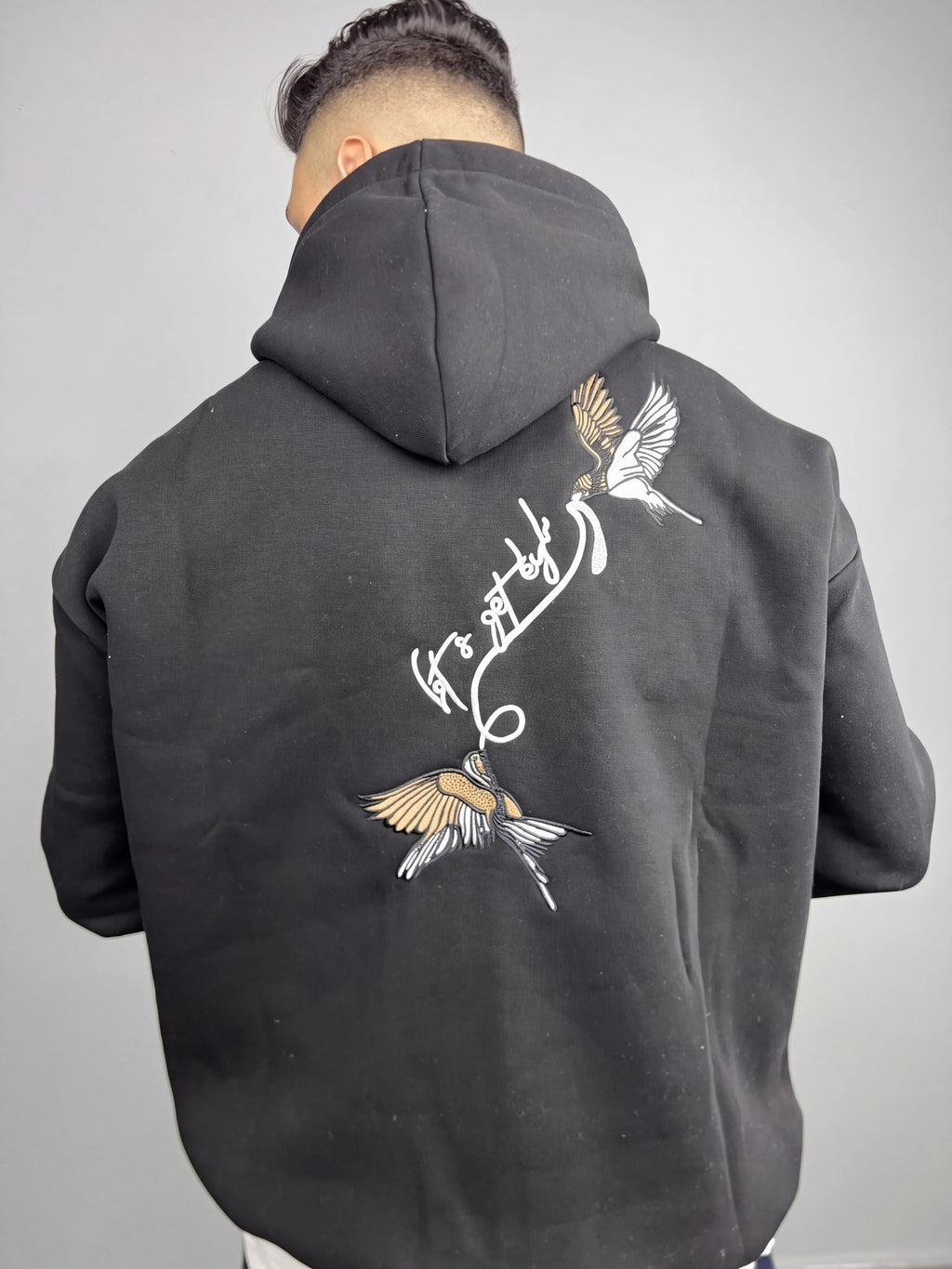 Hoodie Oversized - Birds