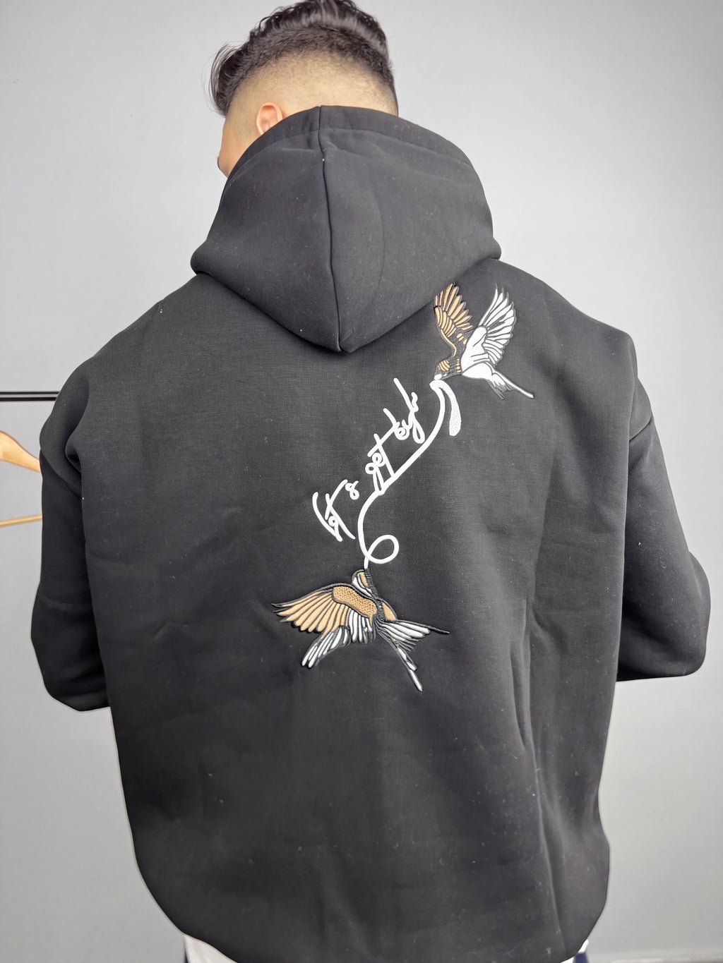 Hoodie Oversized - Birds