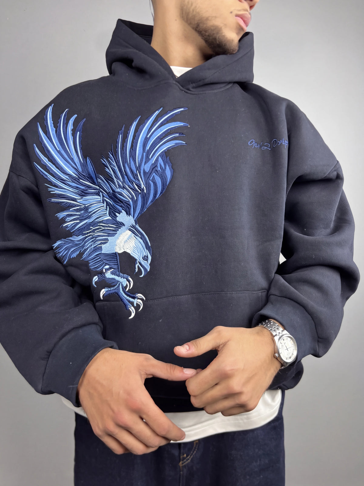 Hoodie Oversized - Eagle