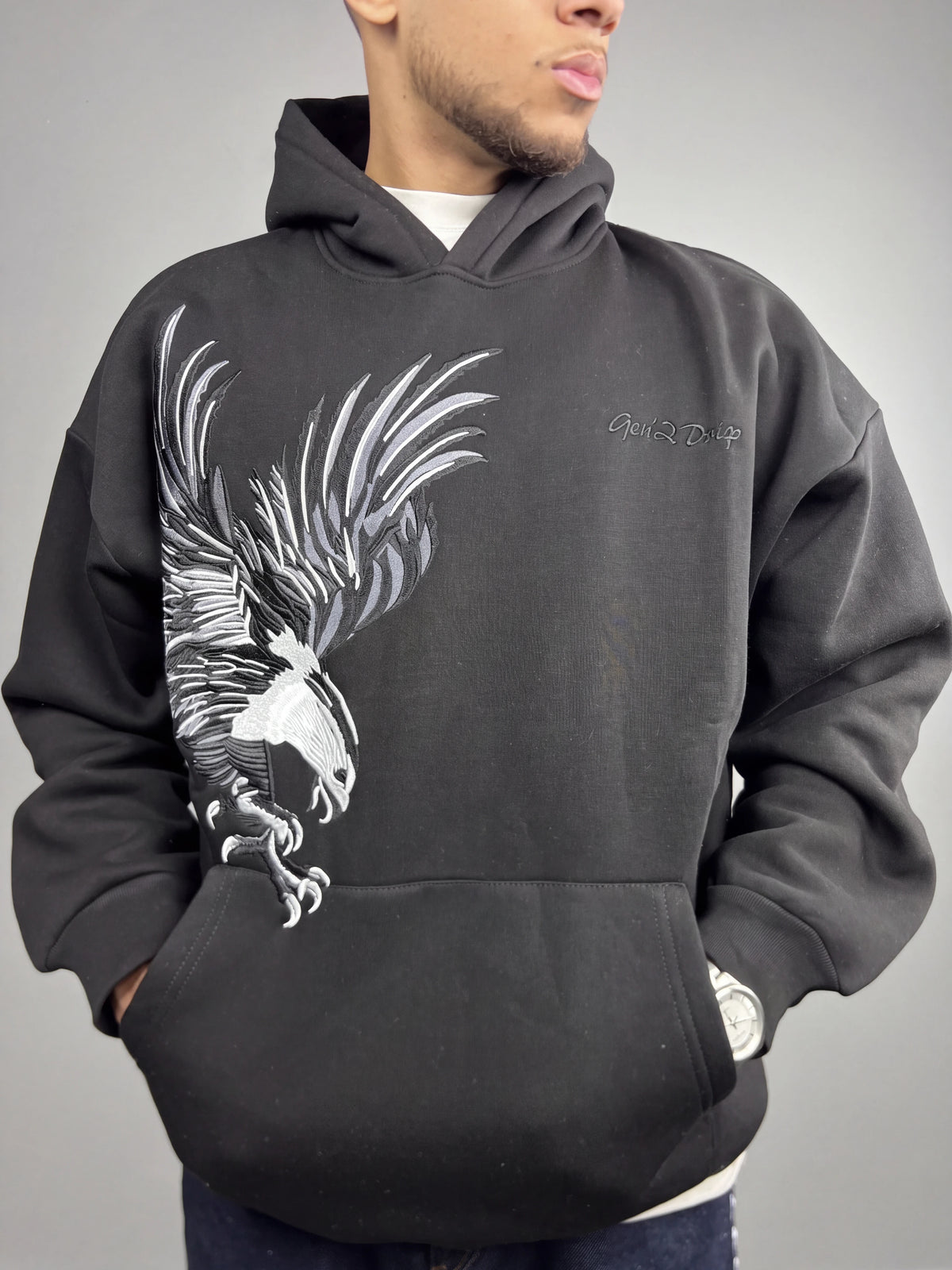 Hoodie Oversized - Eagle